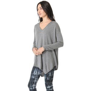 Joie Armelio Asymmetrical Long-sleeve Sweater Tunic